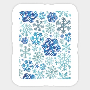 Snowflakes Sticker